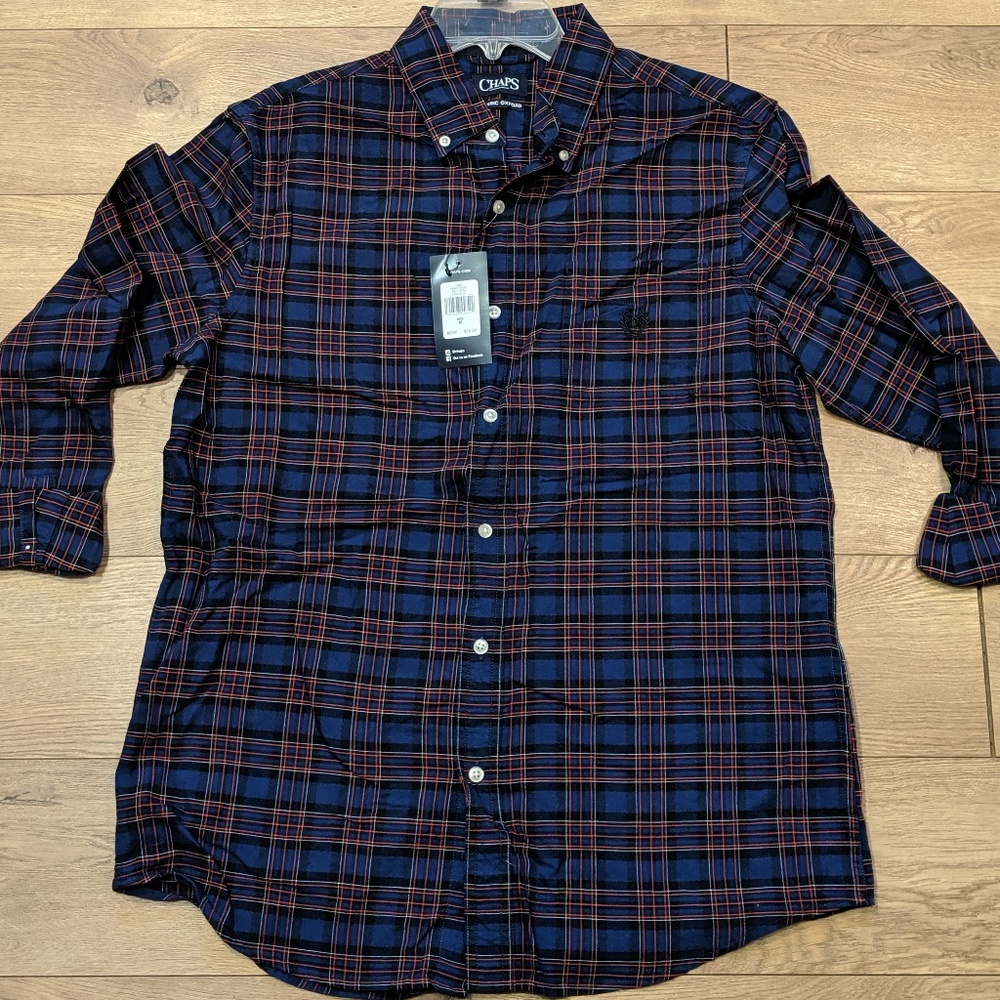 Champs Button Up - NWT - Medium